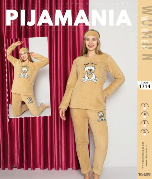 375fc86c 6c81 48b9 a9fc 3afa514243ce - Pijama dama cocolino teddy