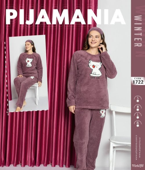 68c52c16 e93a 4653 a971 1614bc595ef3 - Pijama dama cocolino cat