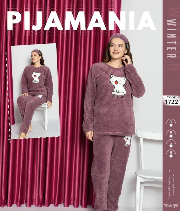 68c52c16 e93a 4653 a971 1614bc595ef3 - Pijama dama cocolino cat