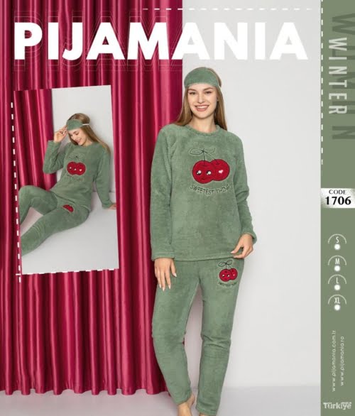 9b01e750 b22f 4373 b92e f97c75a1534f - Pijama dama cocolino cherry