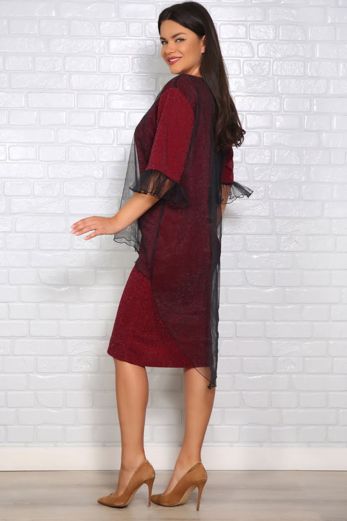 IMG 1529 - Rochie de Ocazie Bonita Bordo