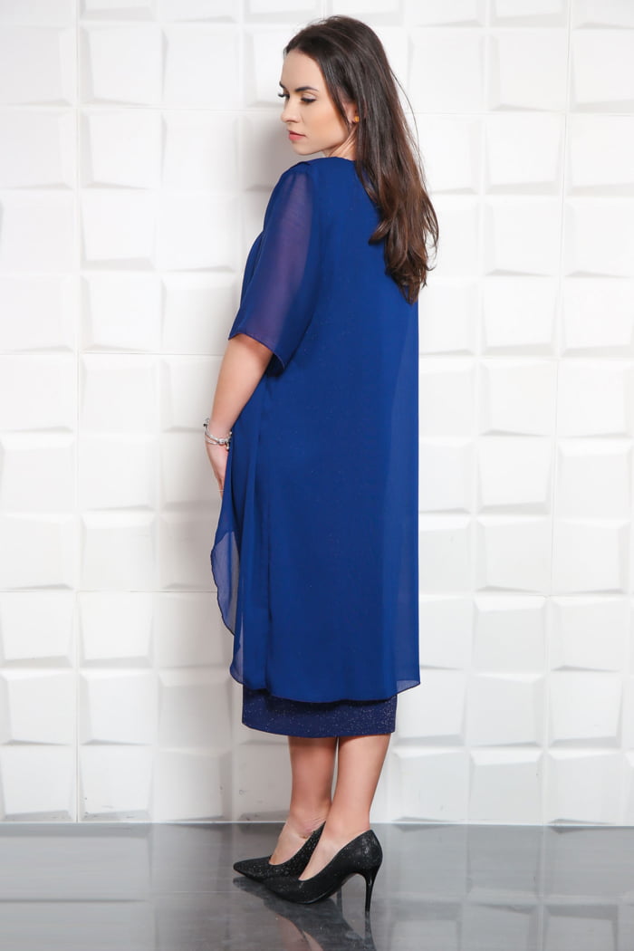 IMG 6848 - Rochie de ocazie Cesena Bleumarin