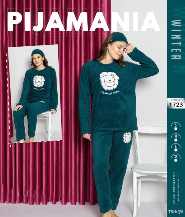 WhatsApp Image 2023 10 13 at 13.16.43 c184c367 - Pijama dama cocolino turcuaz