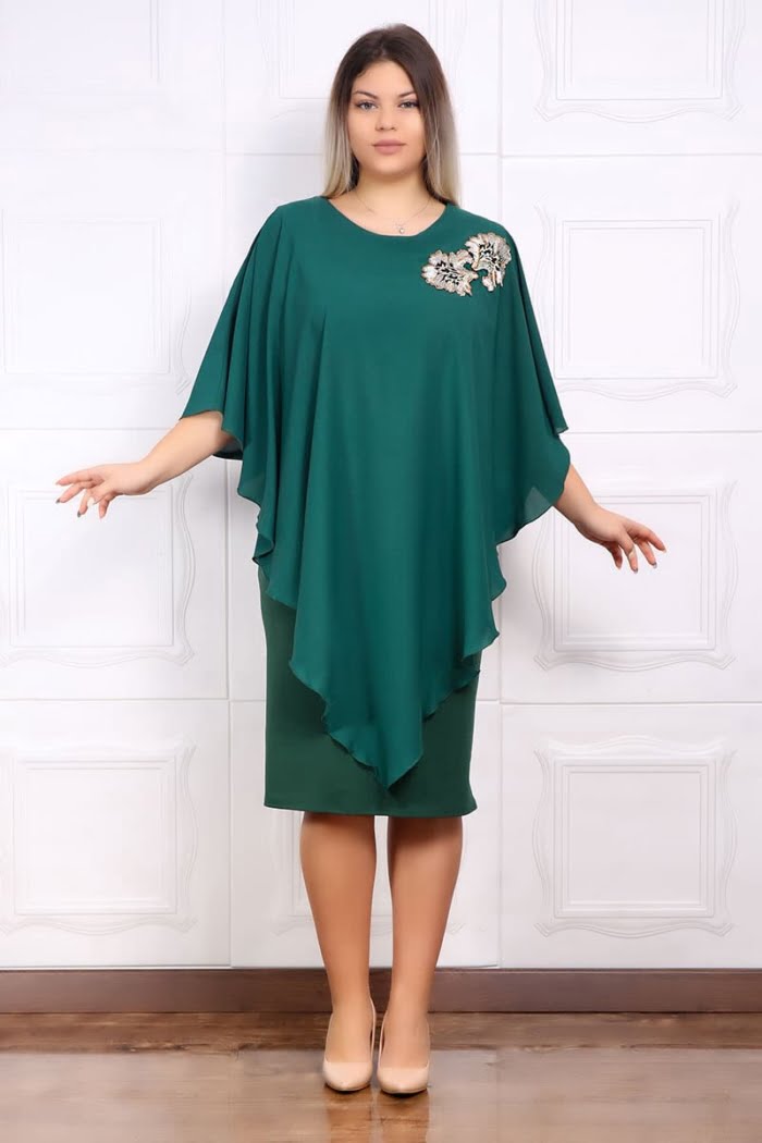 Yves Fashion 20 - Rochie de Ocazie Bia Verde