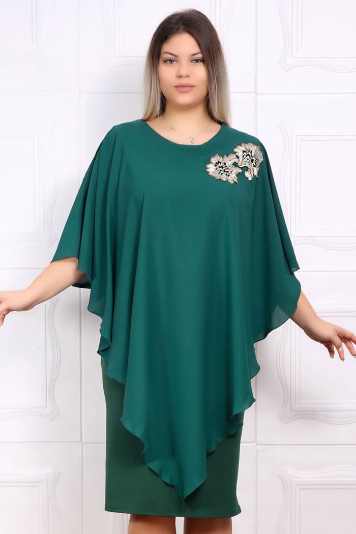 Yves Fashion 20 copy - Rochie de Ocazie Bia Verde