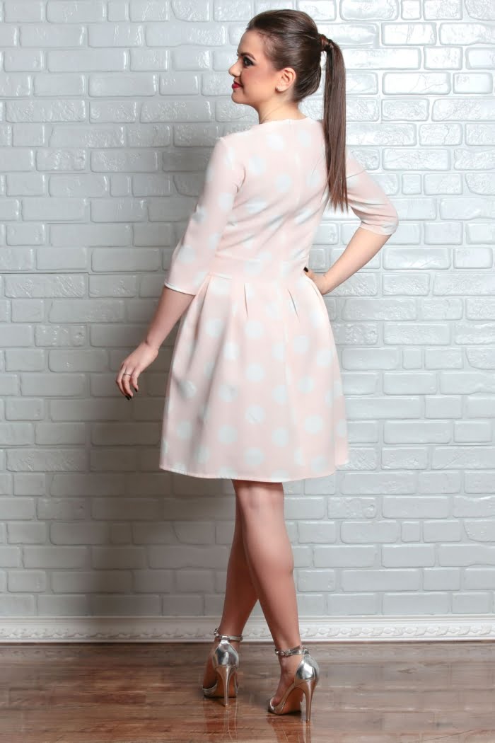 yves 43 - Rochie de zi Helen buline