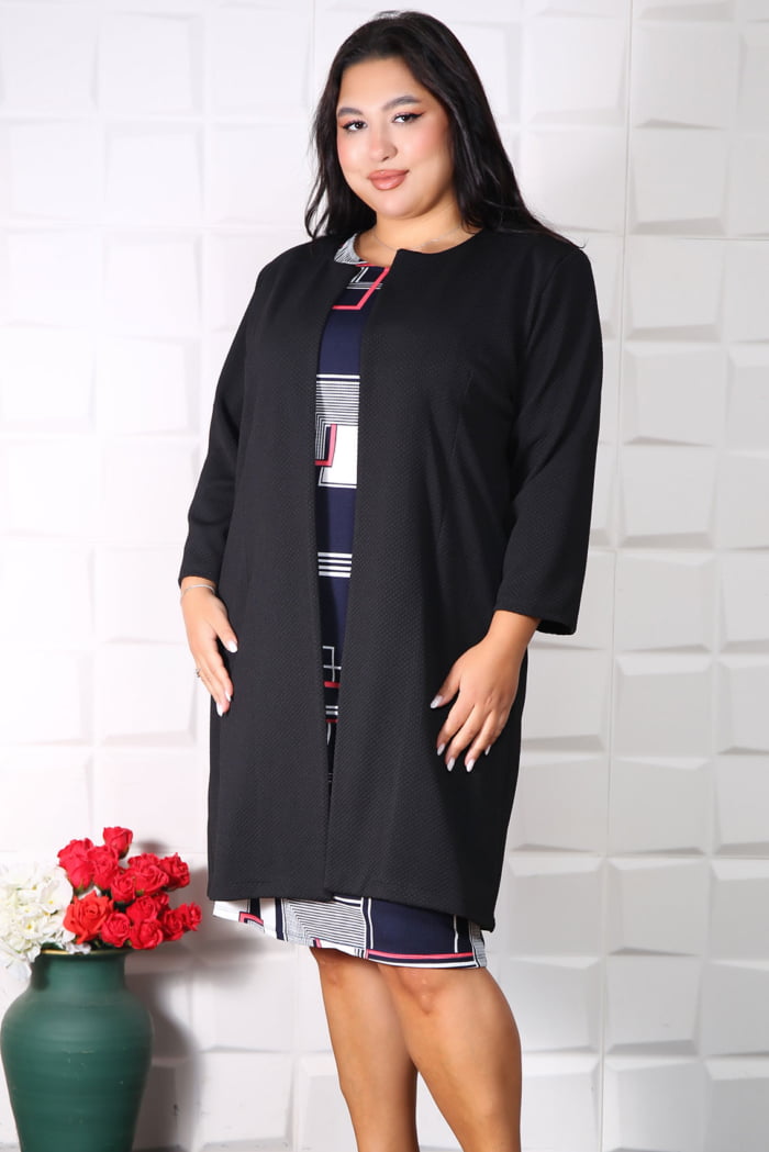 IMG 9281 - Cardigan elegant negru