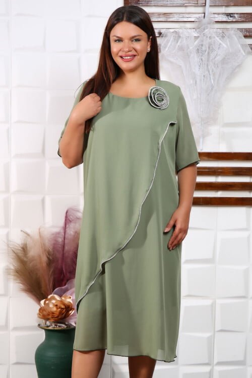 IMG 9783copy - Rochie de ocazie Sonia Olive