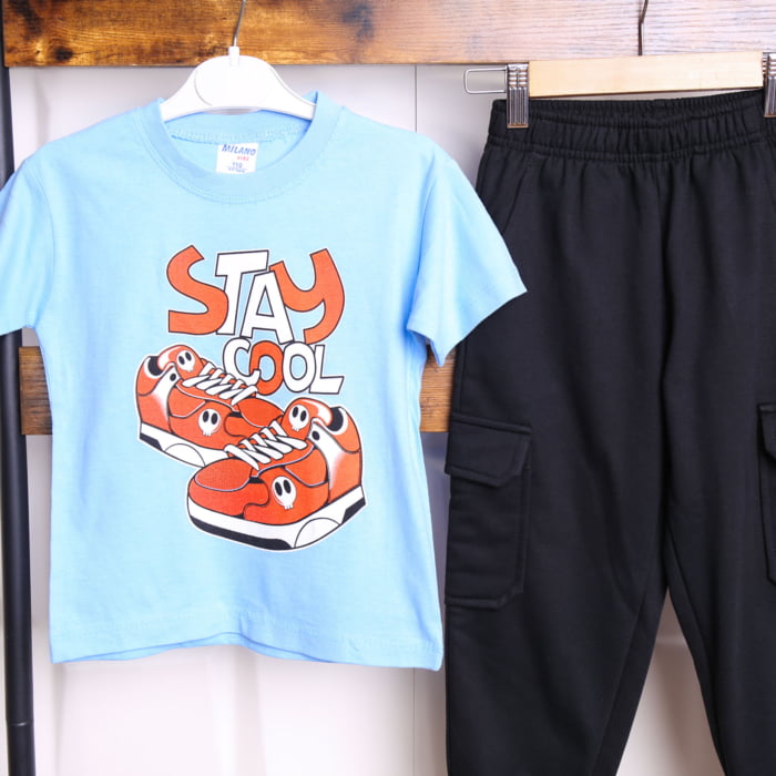 IMG 0370 - Set Pantalon Tricou Fun 3-8 Ani