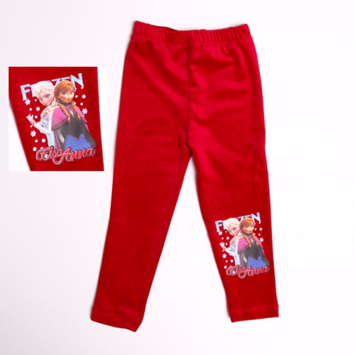 IMG 0339 - Pantalon Catifea Fetite 2-10 Ani Frozen Elsa Rosu