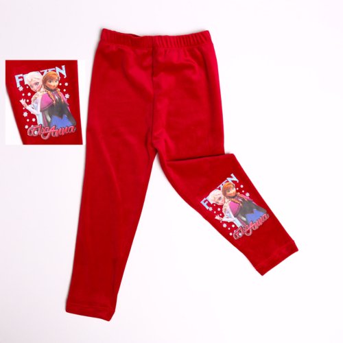 IMG 0340 - Pantalon Catifea Fetite 2-10 Ani Frozen Elsa Rosu