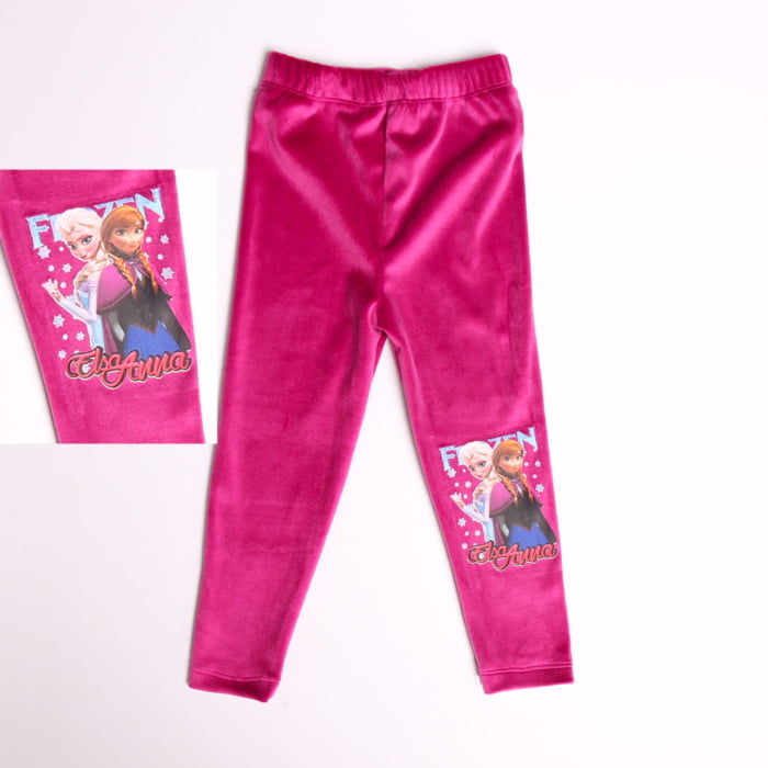 IMG 0341 - Pantalon Catifea Fetite 2-10 Ani Frozen Elsa Siclam