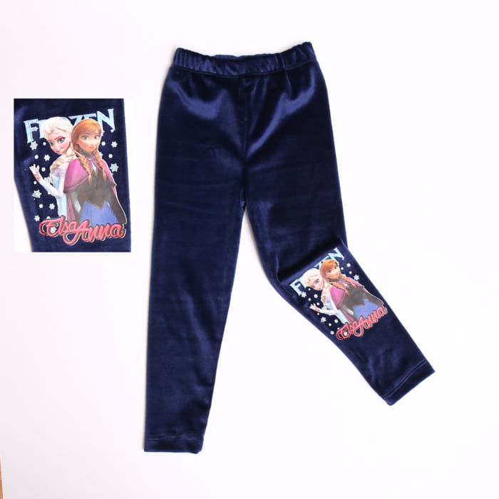 IMG 0344 - Pantalon Catifea Fetite 2-10 Ani Frozen Elsa Navi