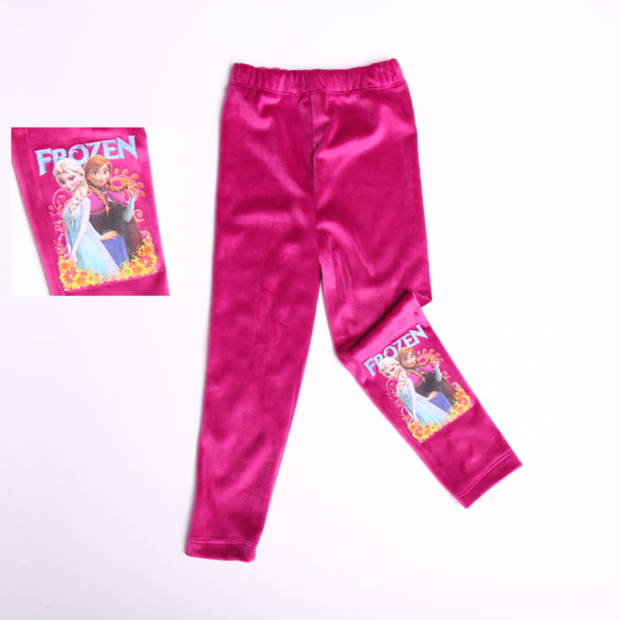 IMG 0362 - Pantalon Catifea Fetite 2-10 Ani Frozen Sisters Siclam