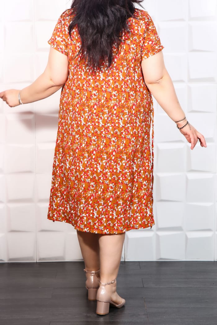 Rochie de vara matase cod RVM 011 - imagine 2