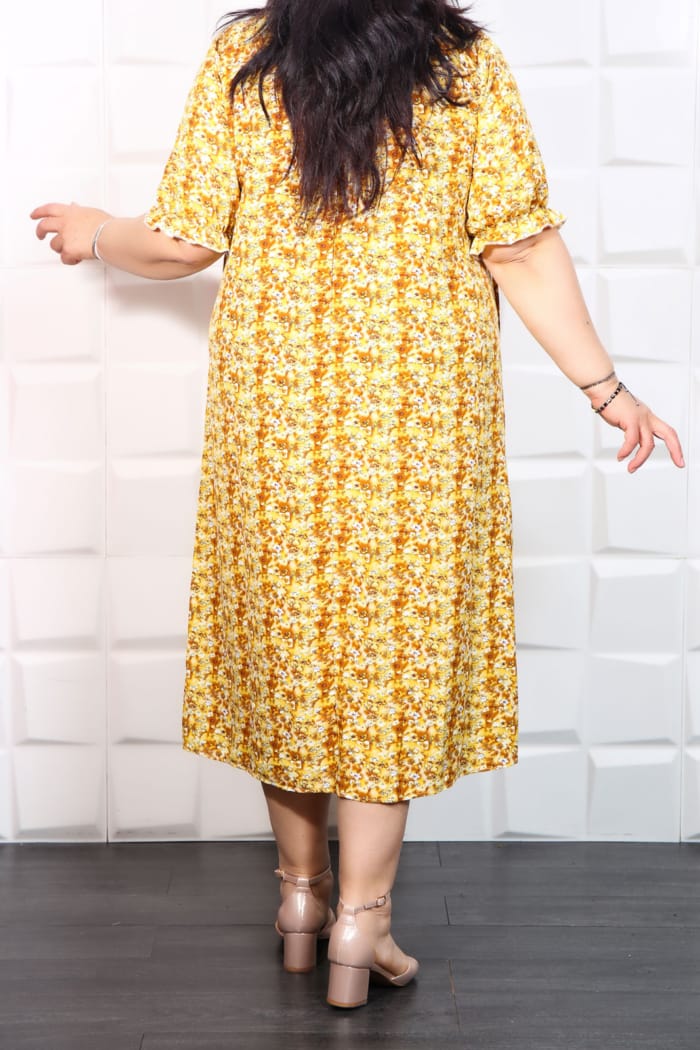 Rochie de vara matase cod RVM 014 - imagine 2