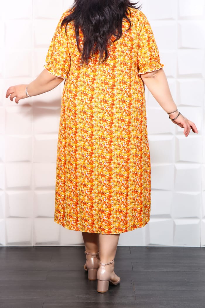Rochie de vara matase cod RVM 015 - imagine 2