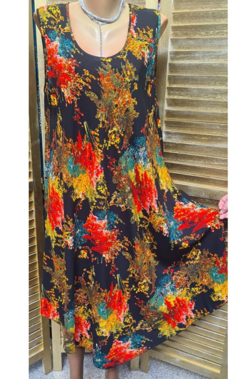 Untitled 27 - Rochie Vascoza fără mâneci cod 0021