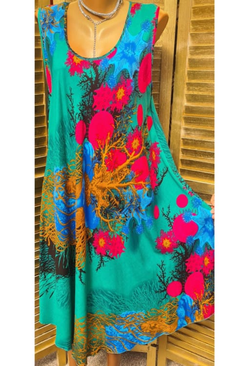 Untitled 4 - Rochie Vascoza fără mâneci cod 004