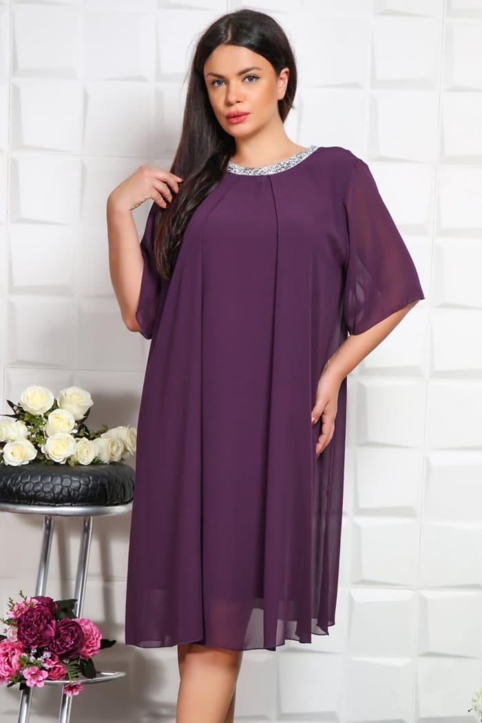 Rochie de voal  Karola Mov