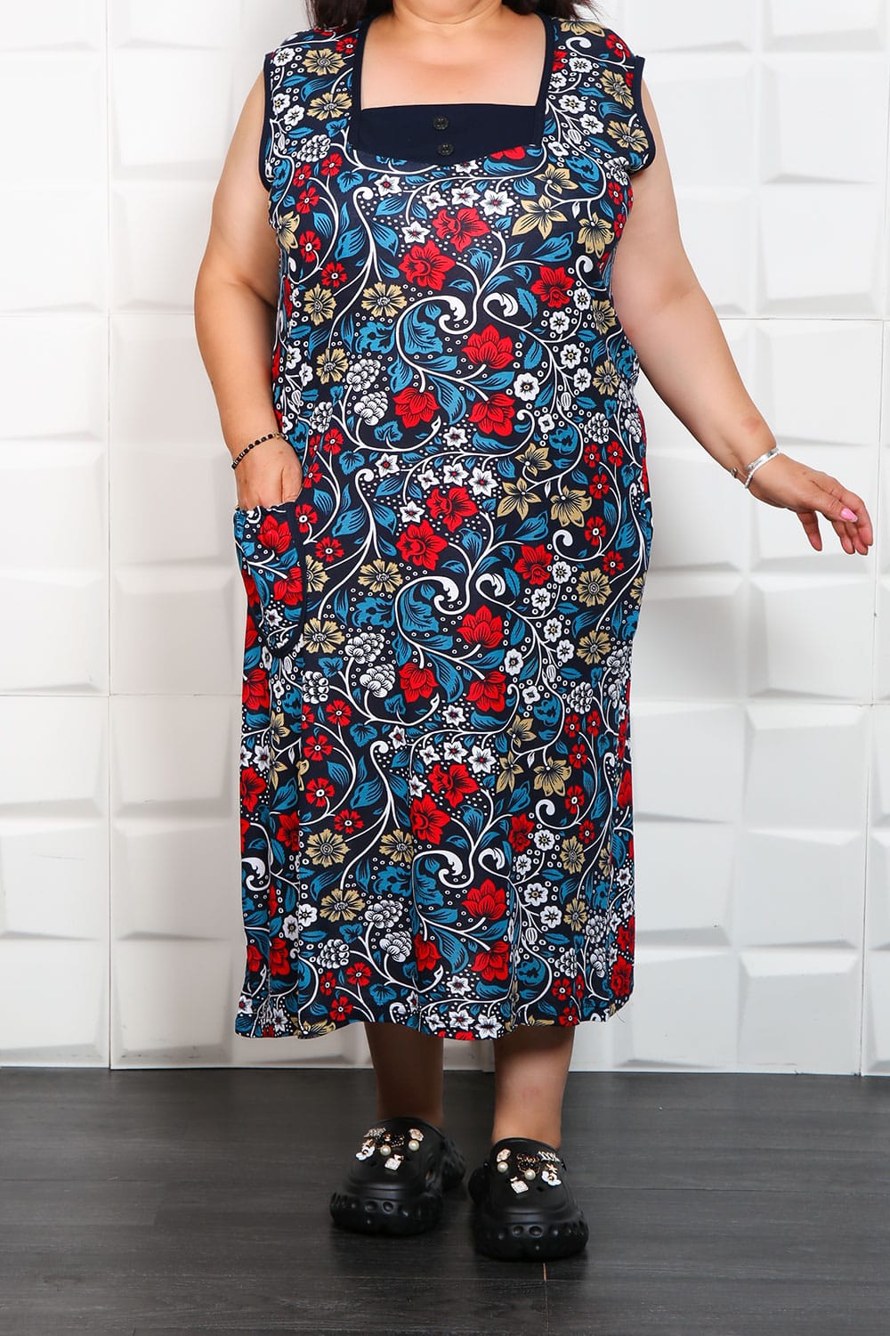 Rochie din Bumbac 100% cod RBB 003 3 - Rochie din Bumbac 100% cod RBB 003 IMG 2690 - Rochie din Bumbac 100% cod RBB 003