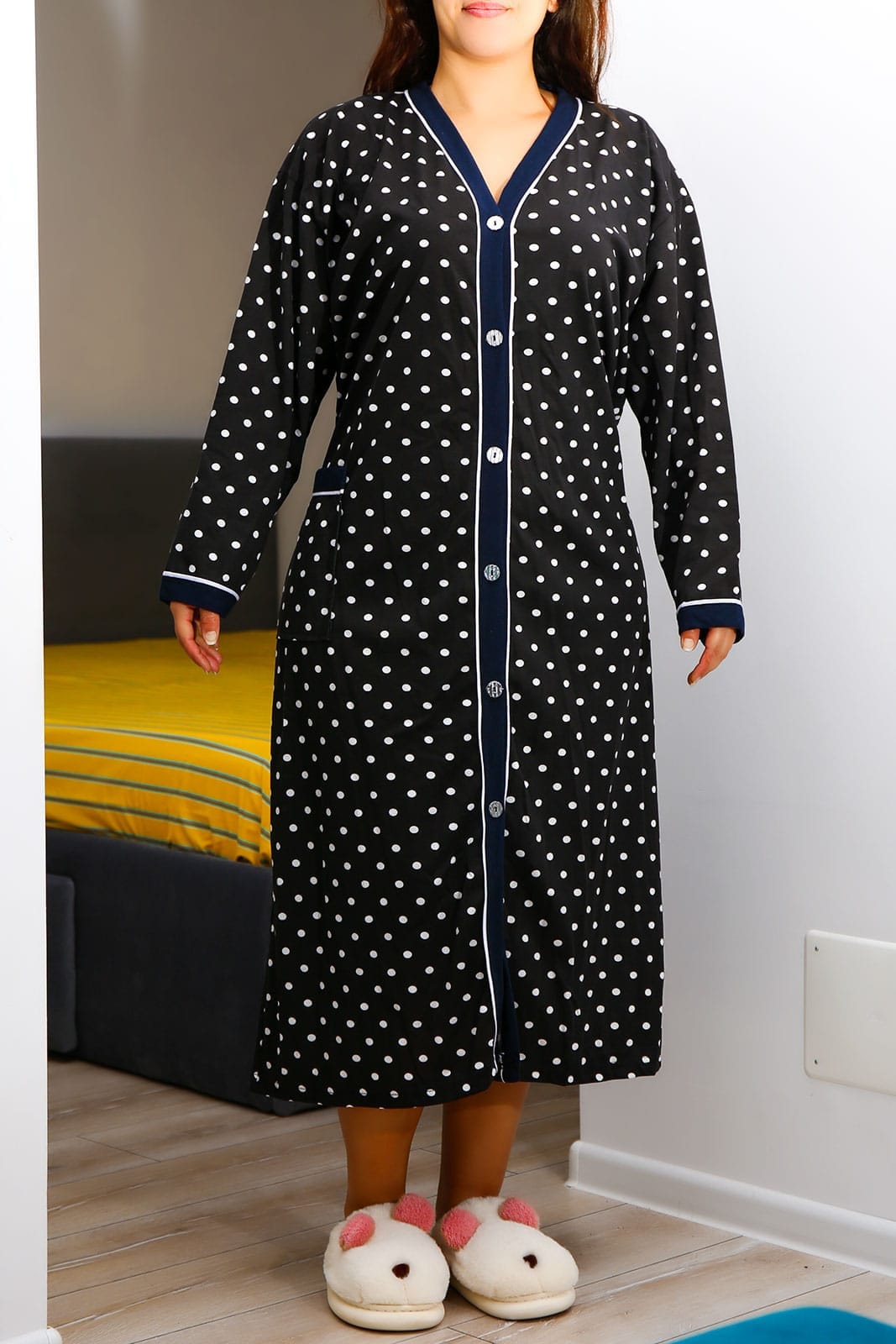 FERM - Capot cu nasturi Bumbac 100% cod CNB 02