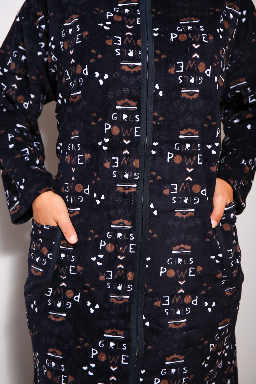 yves fashion28 - Capot din Catifea cod CCF 010 fermoar