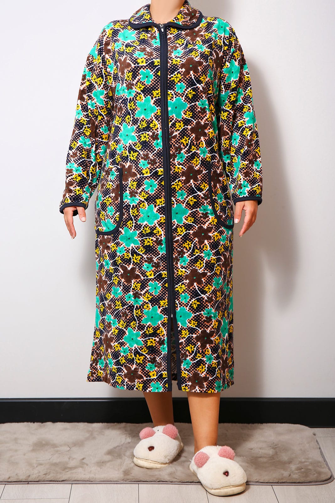 yves fashion30 - Capot din Catifea cod CCF 011 fermoar