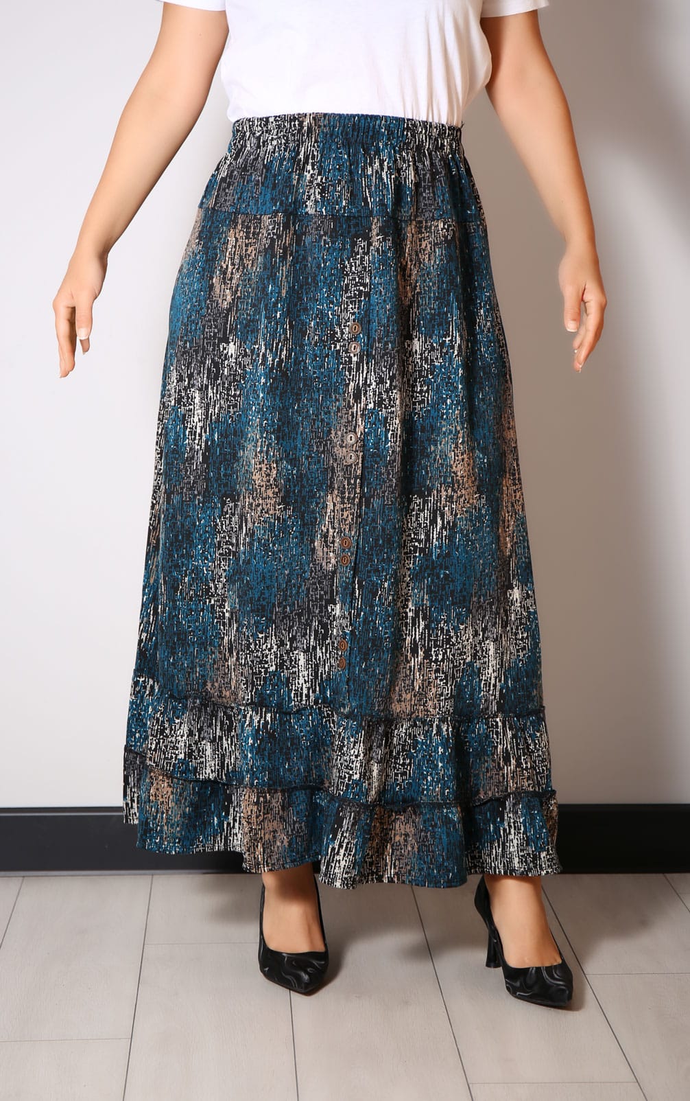 Fusta Lunga cu Volan si Nasturi 002 68 - Fusta Lunga cu Volan si Nasturi 002 IMG 2916 - Fusta Lunga cu Volan si Nasturi 002