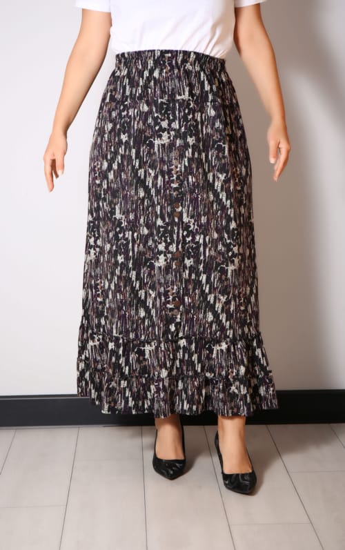 Fusta Lunga cu Volan si Nasturi 005 4 - Fusta Lunga cu Volan si Nasturi 005 IMG 2925 - Fusta Lunga cu Volan si Nasturi 005