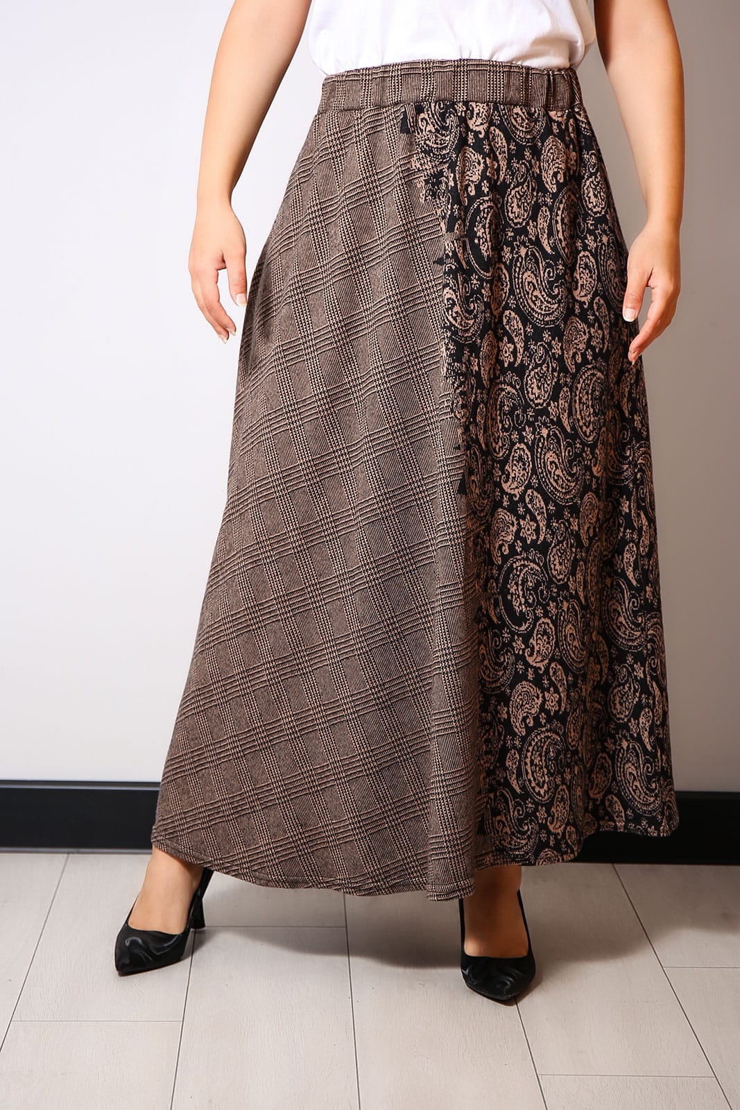 1 24 - Fusta Lunga din Stofa 005