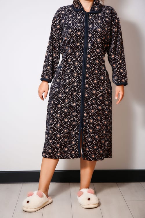 1 50 - Capot din Catifea cod CCF 014 Fermoar