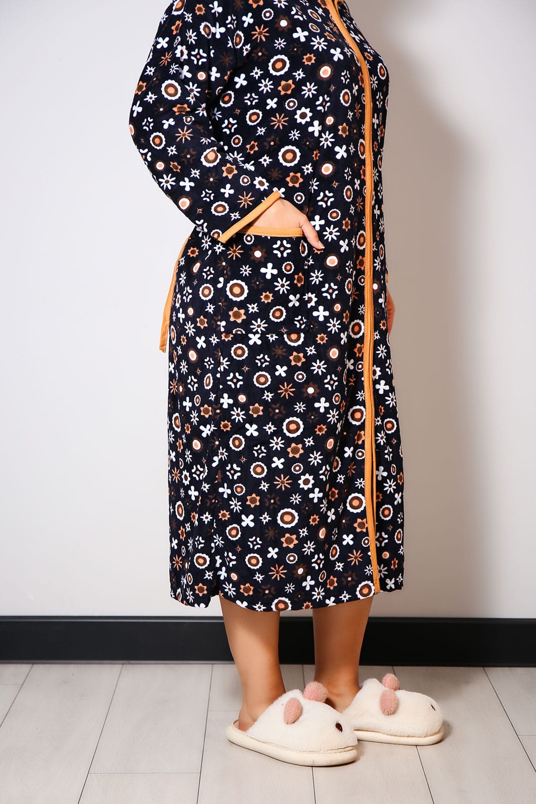 1 54 - Capot din Catifea cod CCF 038 Fermoar