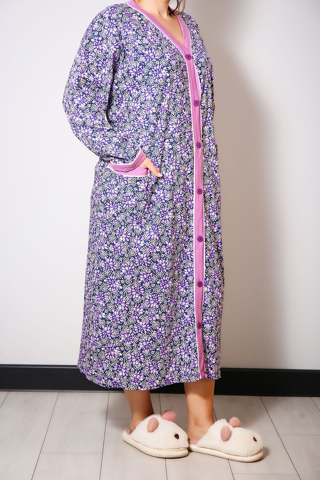 1 68 - Capot din Bumbac Nasturi 100% cod CBL 0002