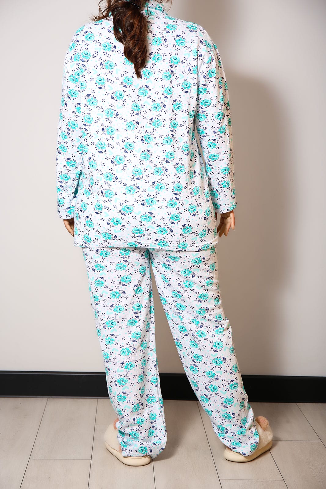 Pijama Bumbac Vatuit Cod 001 3 - Pijama Bumbac Vatuit Cod 001 Pijama Bumbac Vatuit Cod 001 - imagine 3
