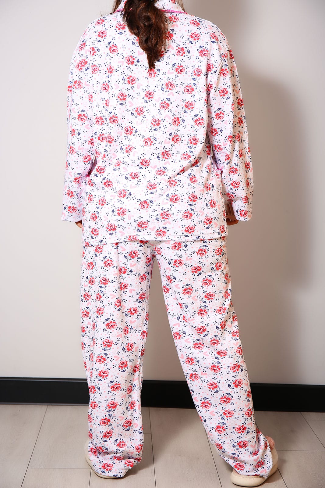 Pijama Bumbac Vatuit Cod 002 3 - Pijama Bumbac Vatuit Cod 002 Pijama Bumbac Vatuit Cod 002 - imagine 3