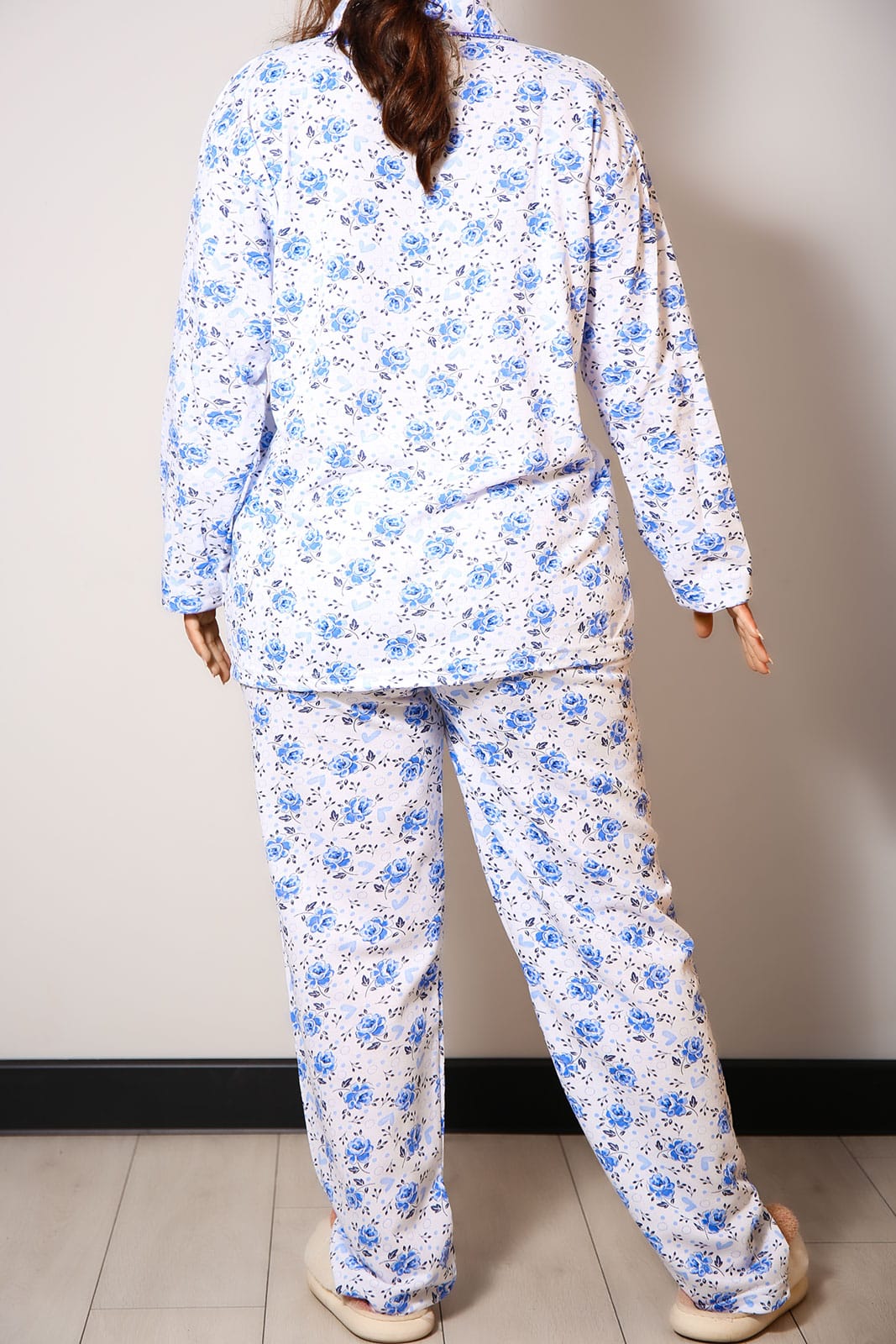 Pijama Bumbac Vatuit Cod 003 3 - Pijama Bumbac Vatuit Cod 003 Pijama Bumbac Vatuit Cod 003 - imagine 3