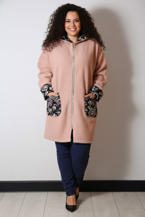 img 3435 - Jacheta din stofa buclee