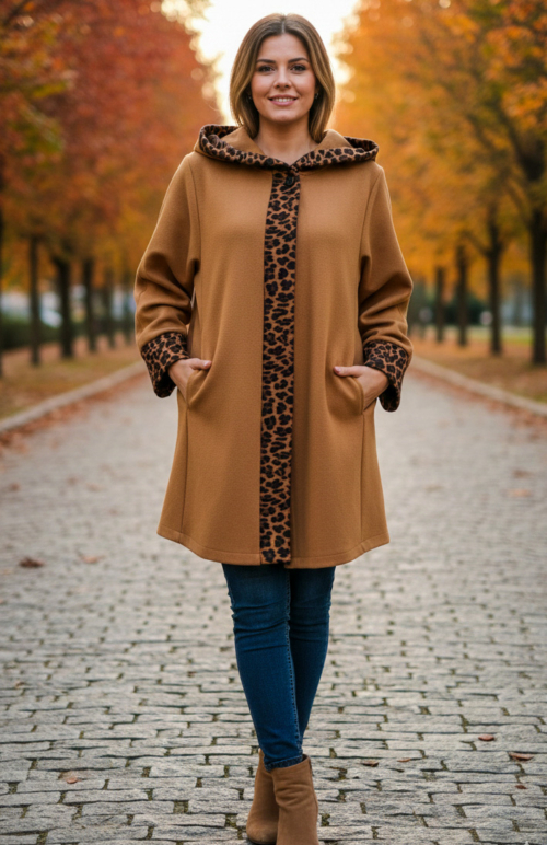 025 - Jacheta din Stofa Plus 00011