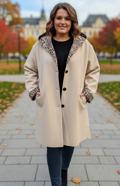 036 - Jacheta din Stofa Plus 00010