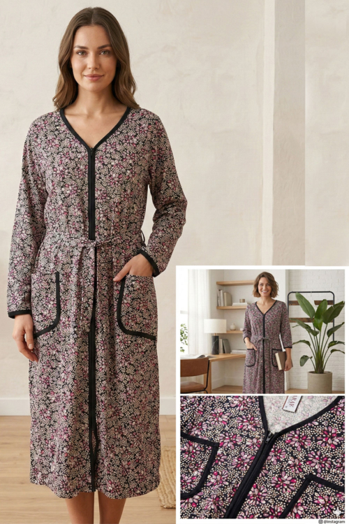 11 - Capot Bumbac Fermoar cod FER 00011