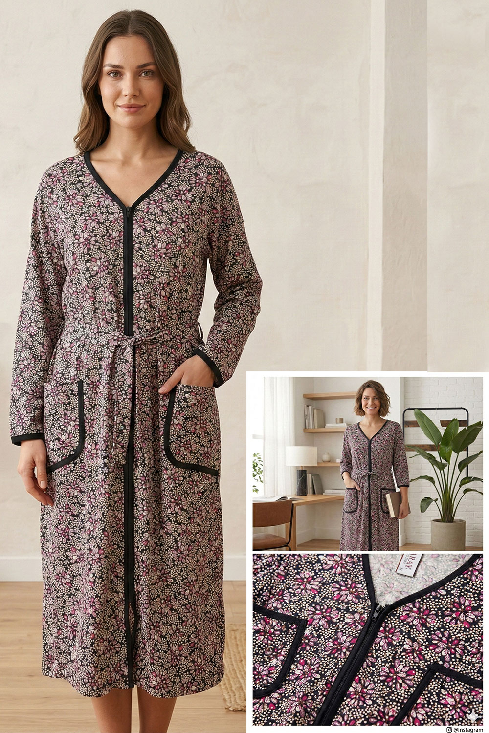 11 - Capot Bumbac Fermoar cod FER 00011