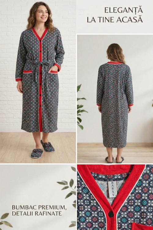 7 1 - Capot Bumbac Nasturi cod BNF 0007