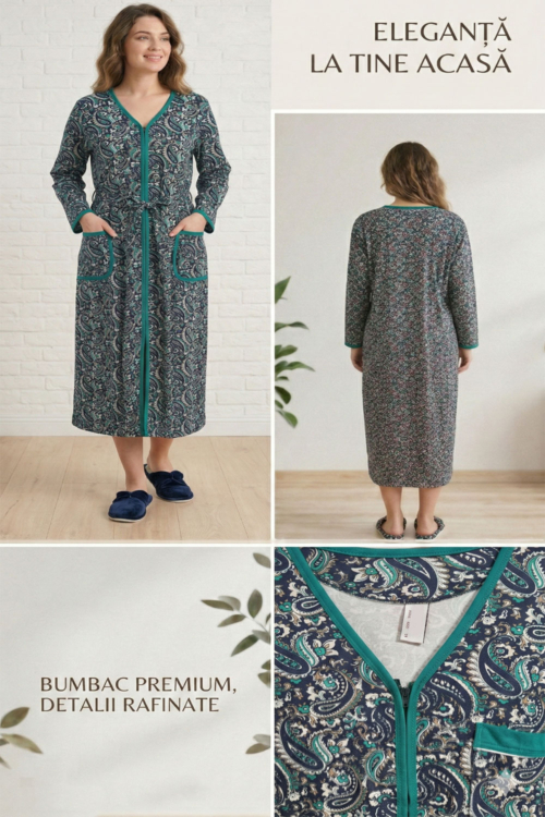 7 2 - Capot Bumbac Fermoar cod FER 0007