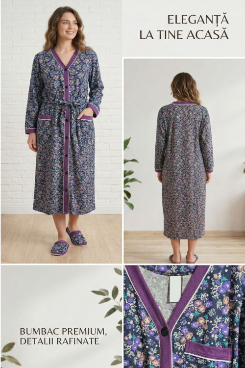 8 1 - Capot Bumbac Nasturi cod BNF 0008