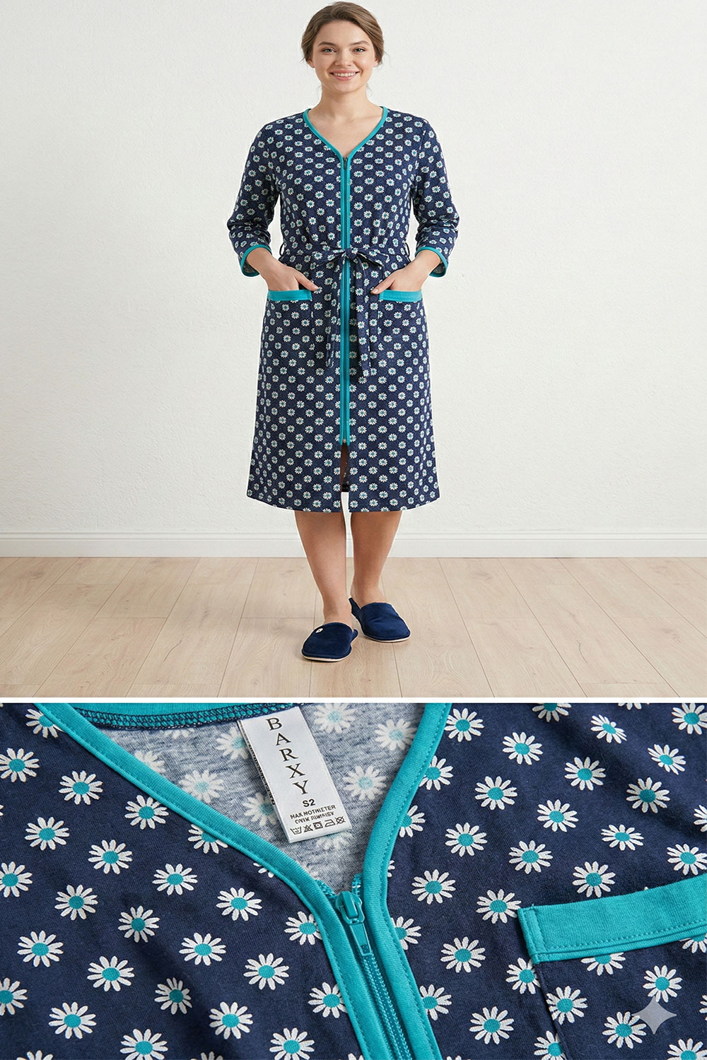 8 2 - Capot Bumbac Fermoar cod FER 0008