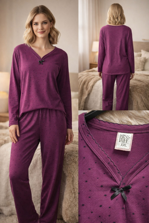 Pijama ML0001 - Pijama Miss Lale 0001