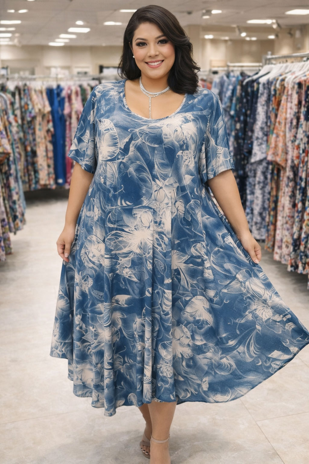 Rochie Maxi din Vascoza cod 0063 1 - Rochie Maxi din Vascoza cod 0063 Rochie Maxi din Vascoza cod 0063