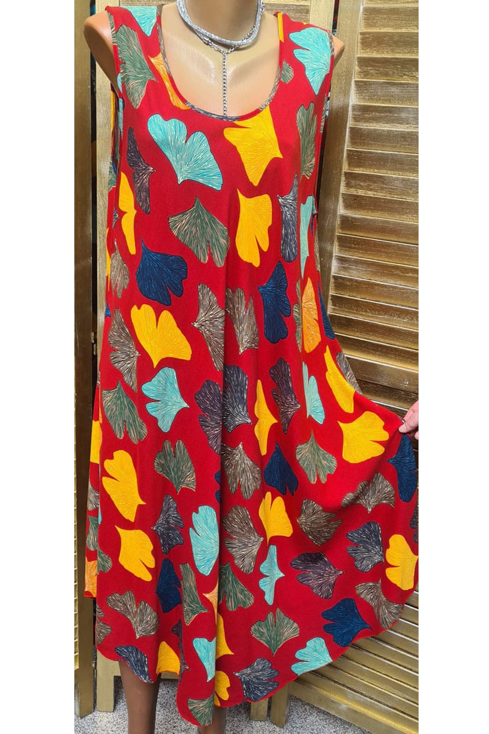 Rochie Vascoza fără mâneci cod 0016 1 - Rochie Vascoza fără mâneci cod 0016 Rochie Vascoza fără mâneci cod 0016