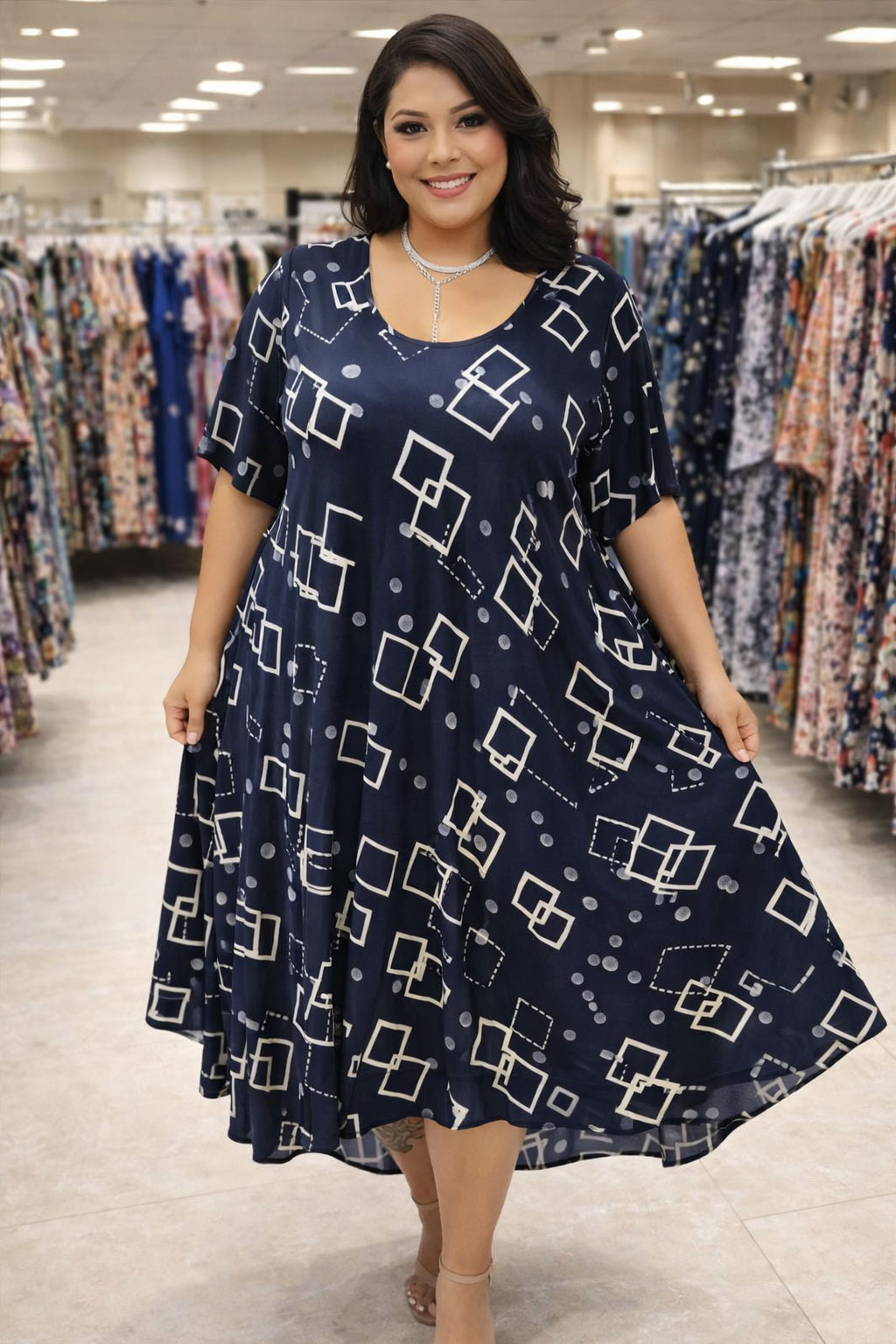 cod 0029 - Rochie Maxi din Vascoza cod 0020